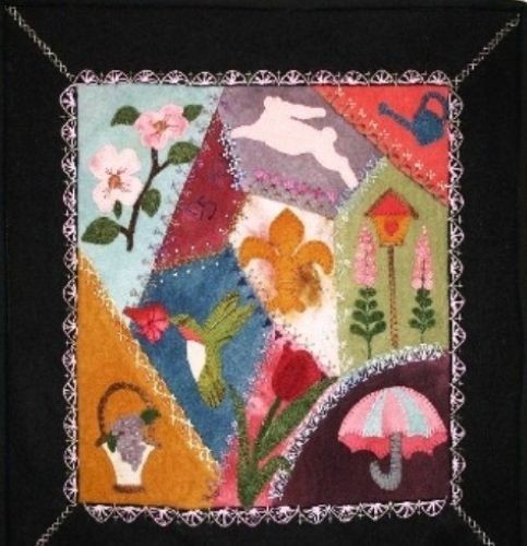 Crazy for Wool Spring PATTERN by Sew Cherished ~ (any fabric can be used)