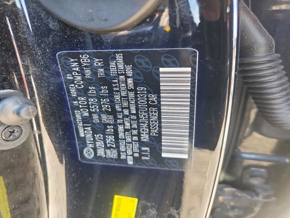 Fuse Box Engine Compartment Left Hand Front Fits 14-16 EQUUS 5002199