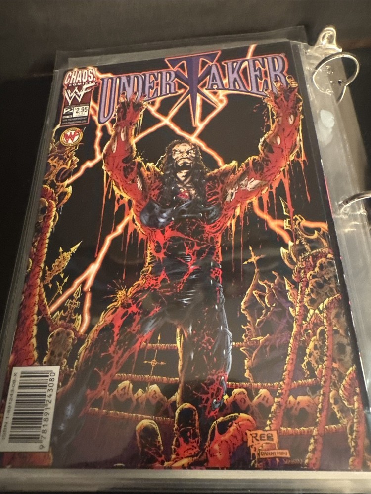 Comic Book Storage Binder With 11 Comics