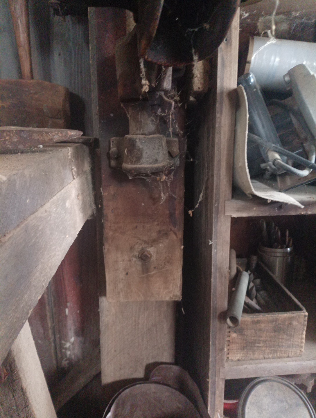 Vintage ACME Blacksmith Post Drill Ready To Work In Your Fabrication Shop