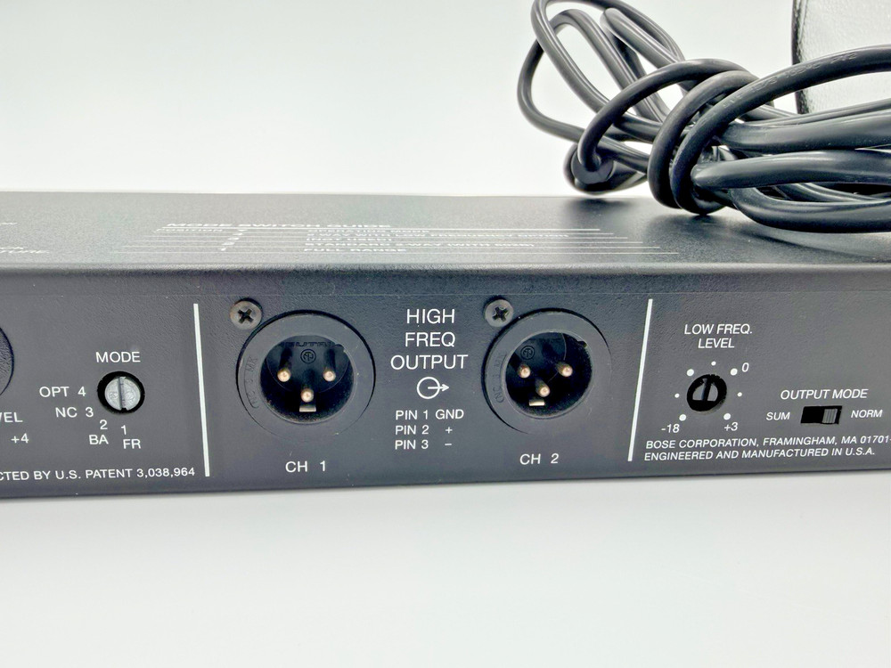 Bose 402C Systems Controller Loudspeaker Dynamics Processor