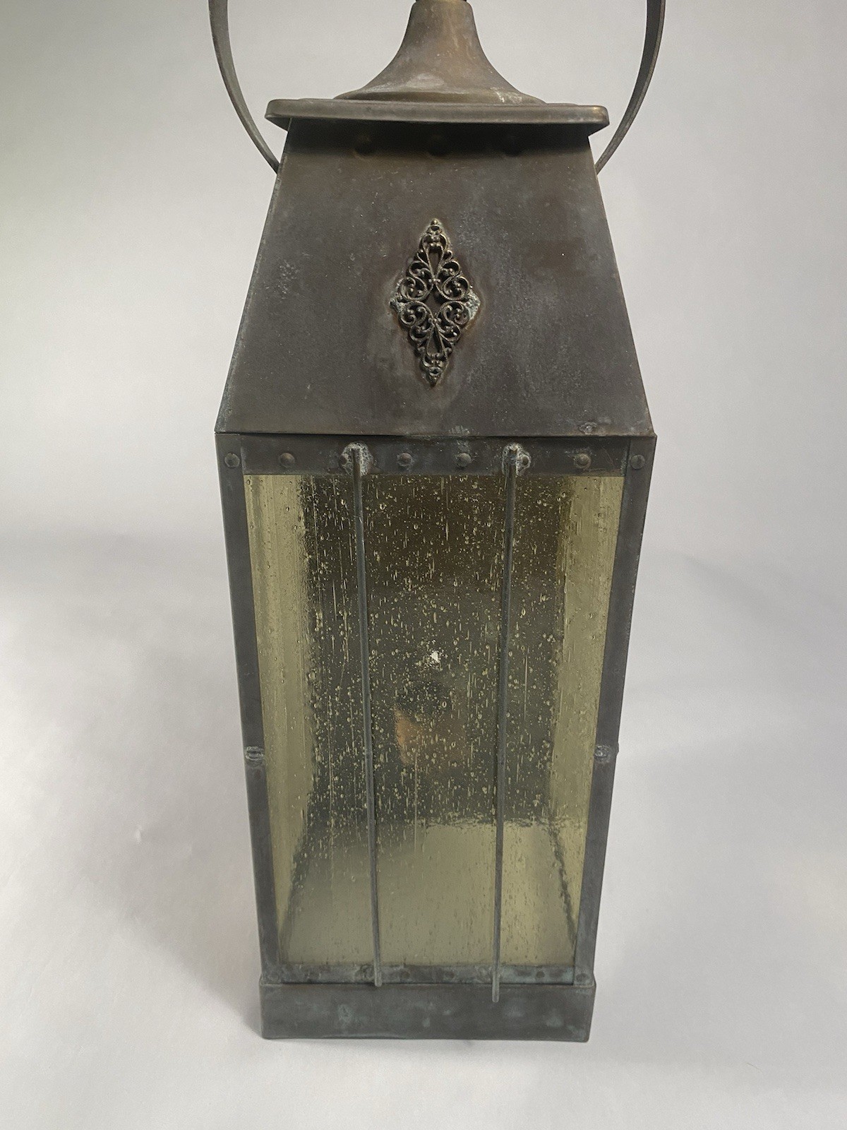 VTG Thomas Industries MOE LIGHT Wall Lantern Copper Patina Outdoor Rustic