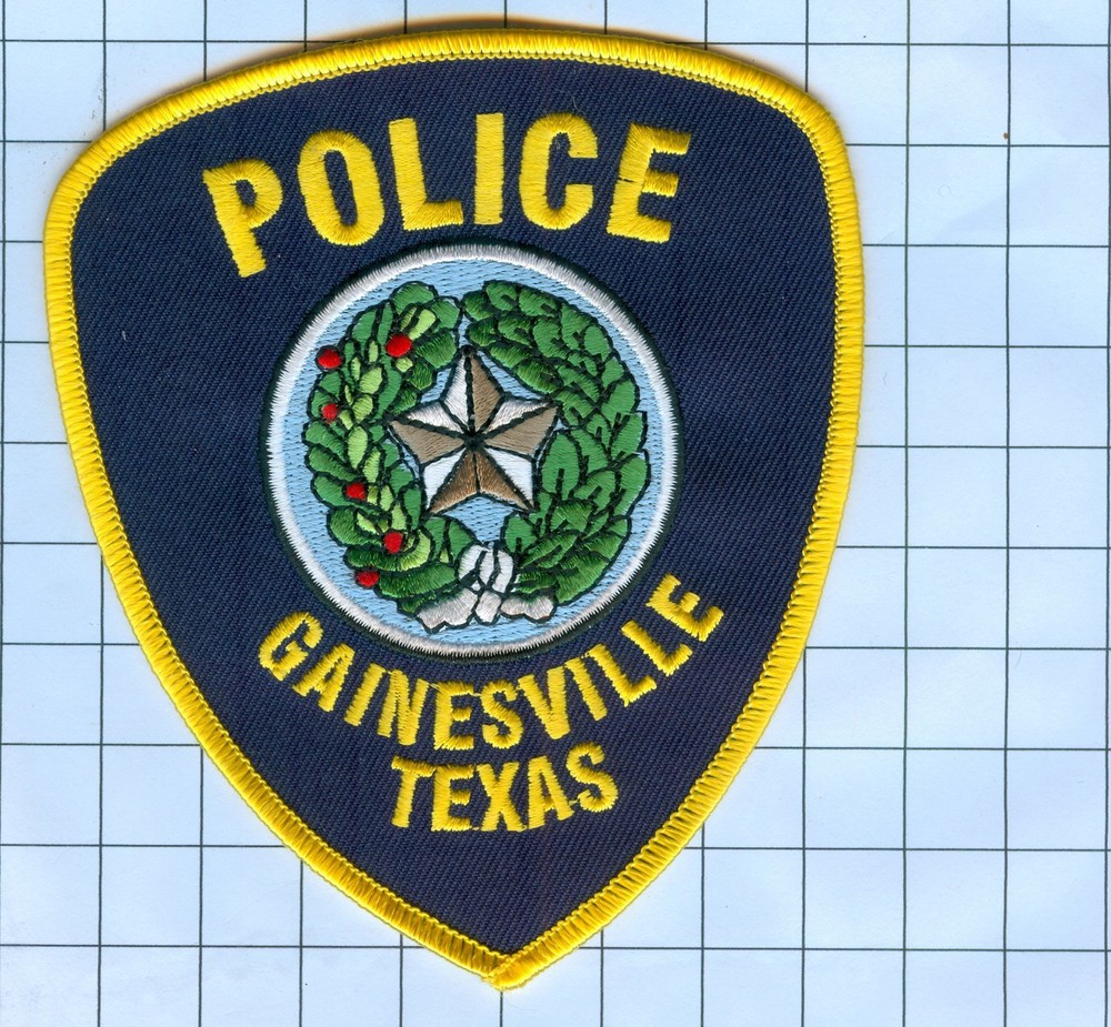 Police Patch - Gainesville Texas