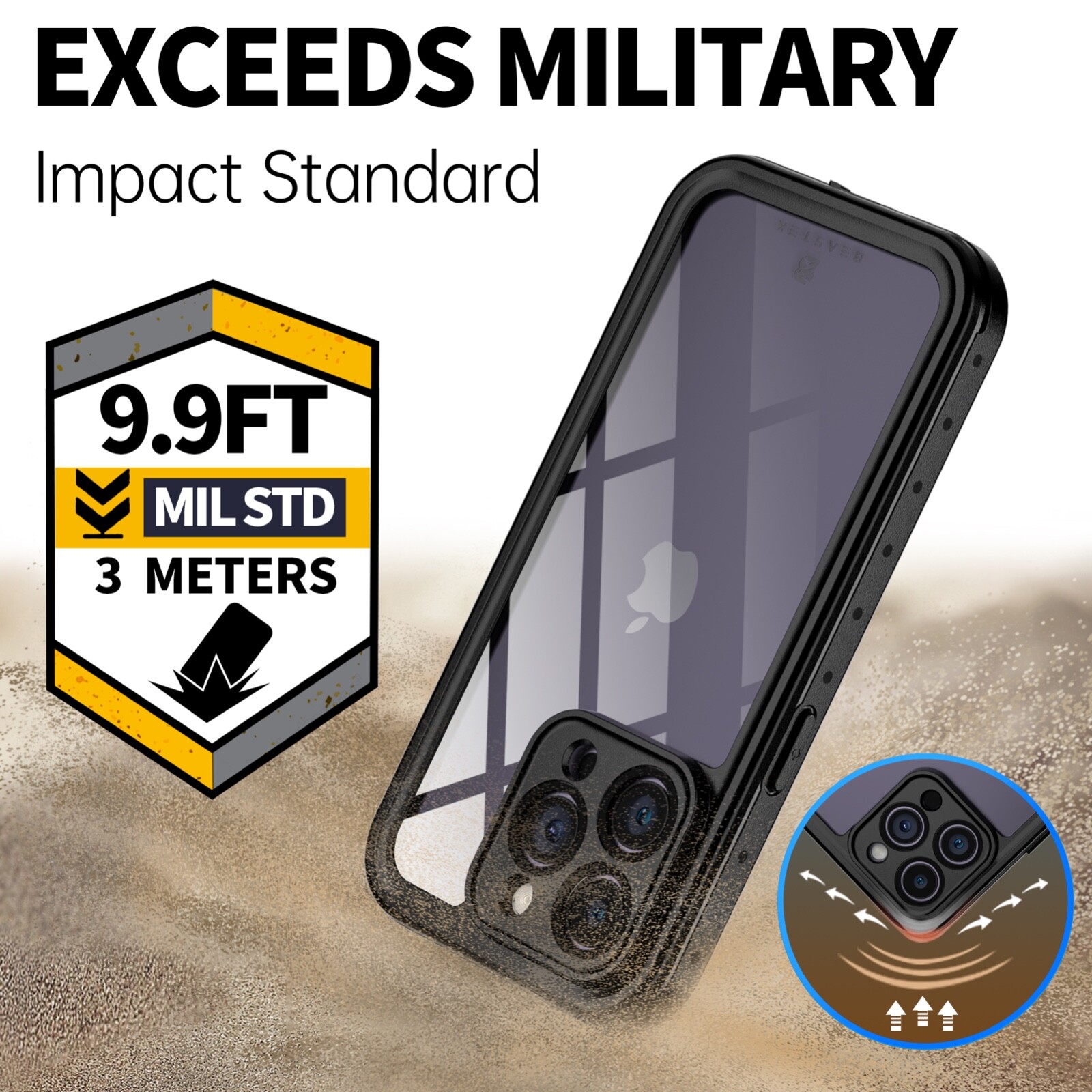 For Apple iPhone 14 Pro Max Waterproof Case Cover Shockproof Series Plus ProMax