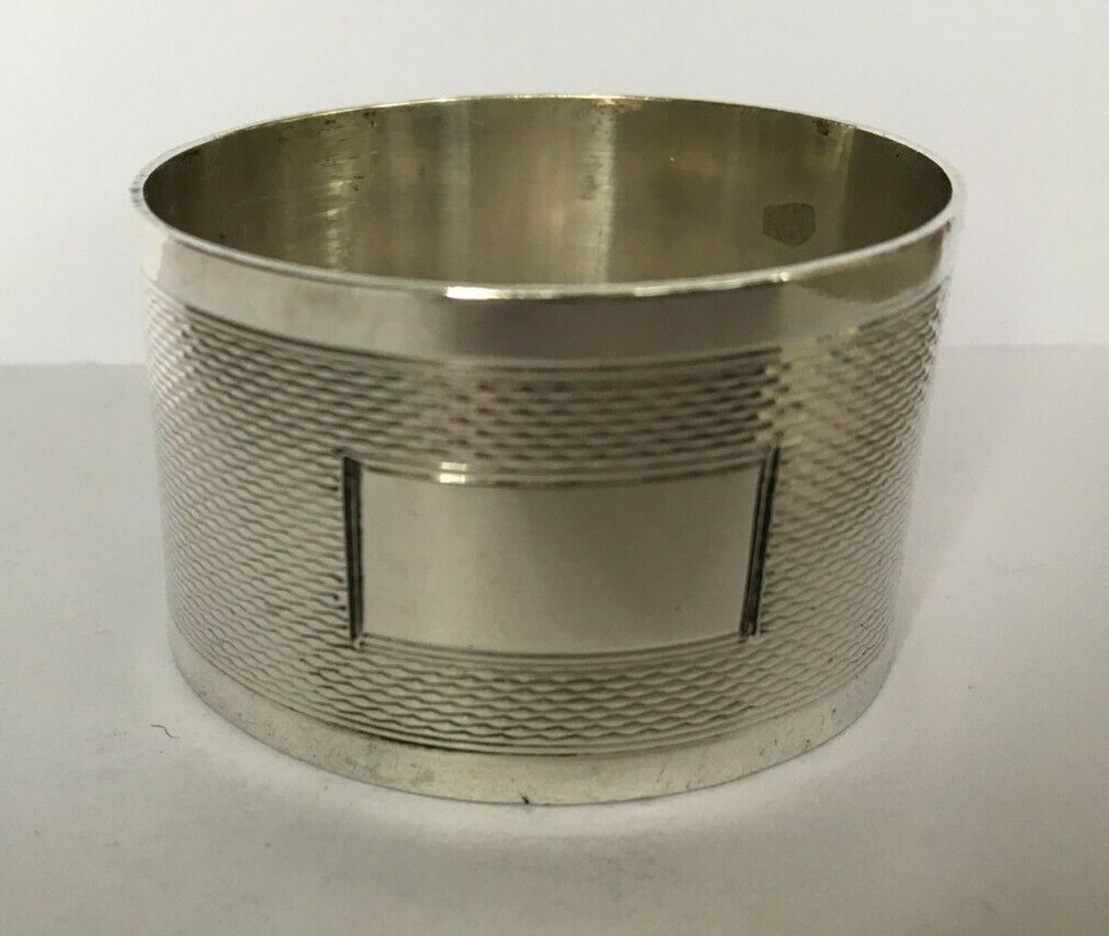 Sterling Silver Round Napkin Ring