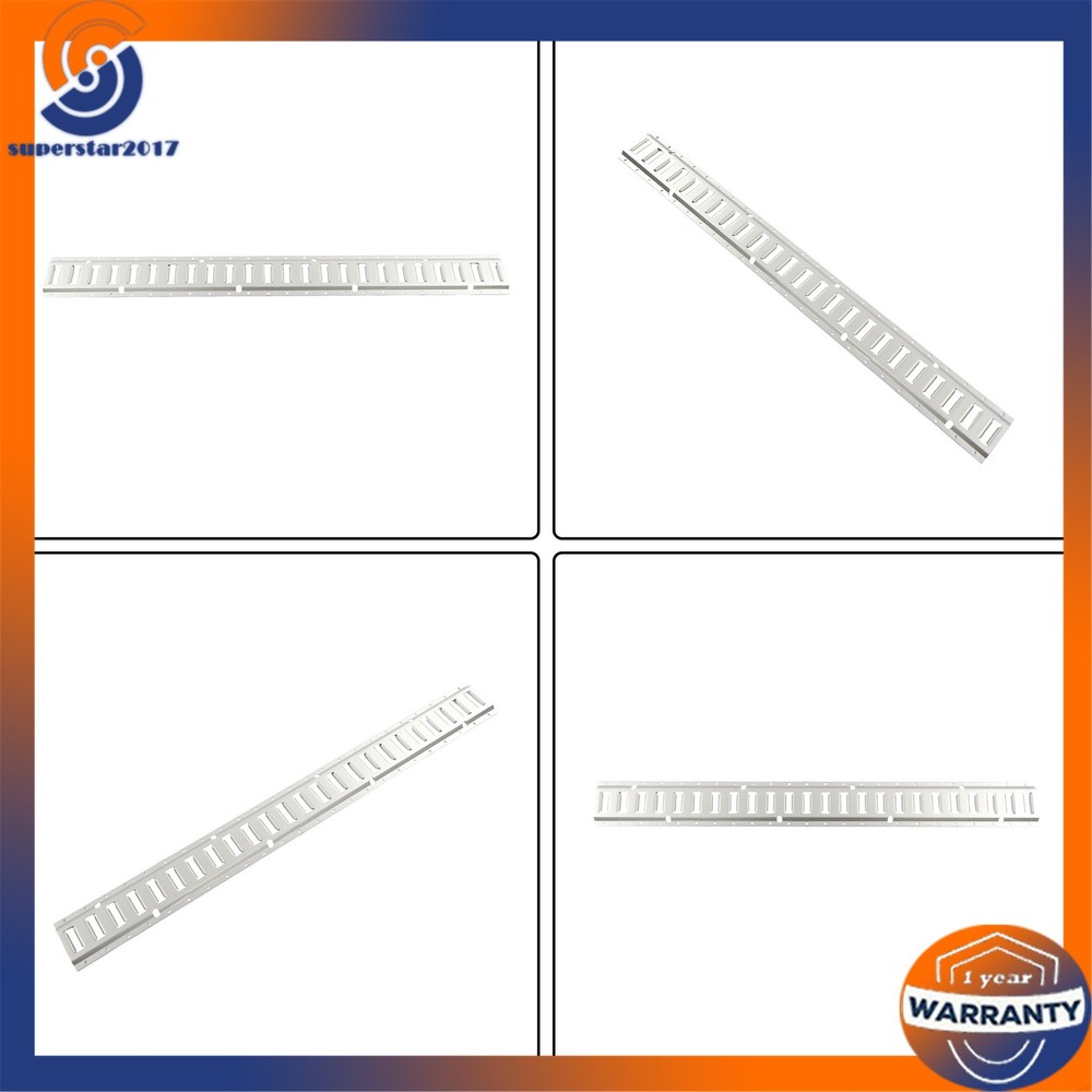 8 Pack 4' E Track Tie Down Rail Kit 2000 lbs Galvanized Steel For Vans Trailers