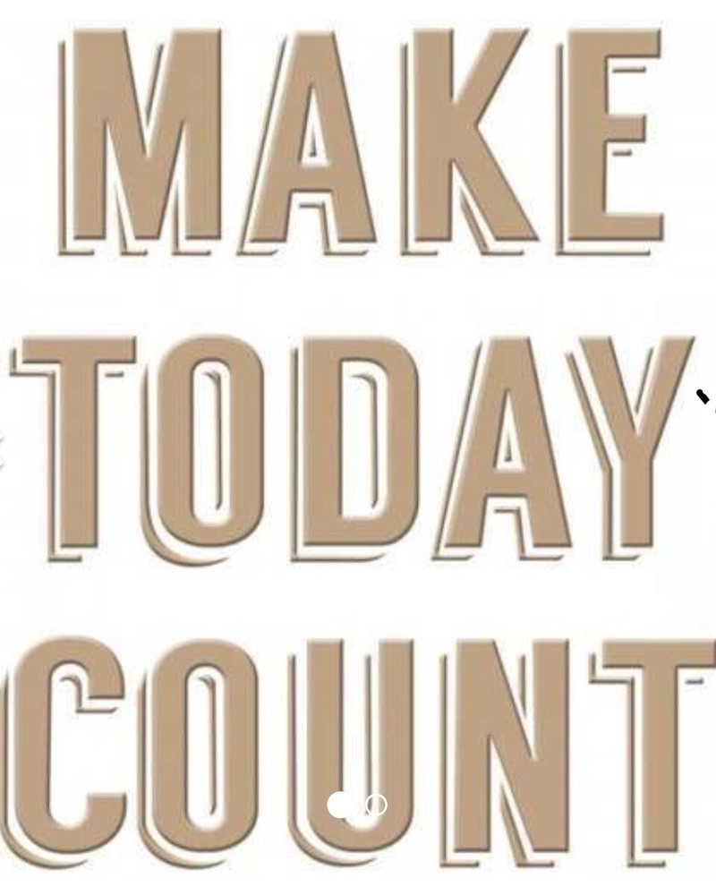 Spellbinders Glimmer Hot Foil Plate - Make Today Count