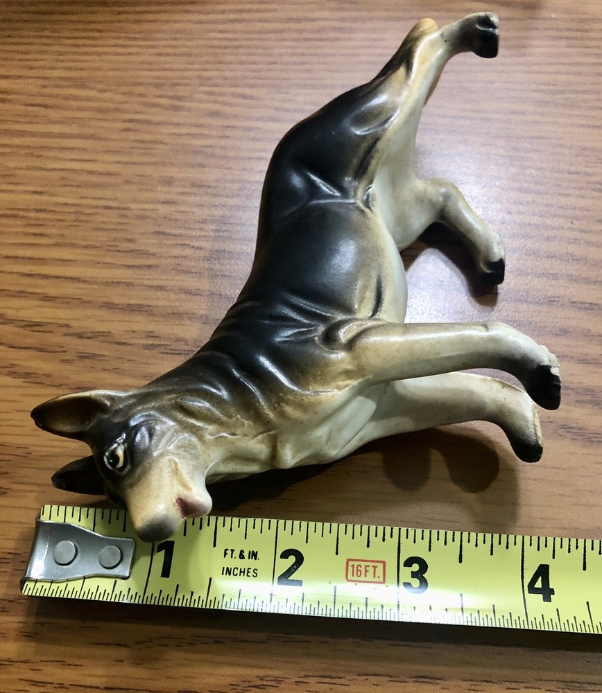 Vintage German Shepherd Dog Figure