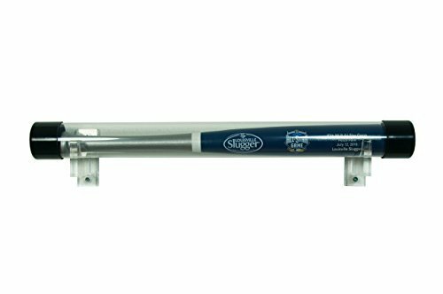 HORIZONTAL ACRYLIC MINI BAT TUBE WALL MOUNT HOLDER BRACKET