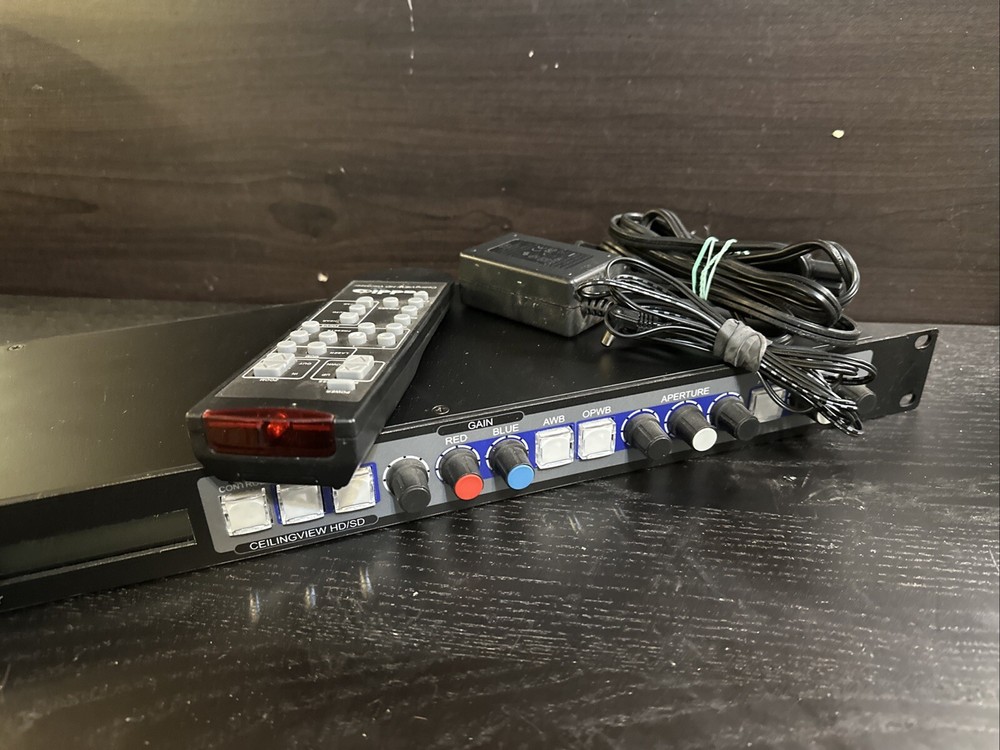 VADDIO CCU Image Controller for CeilingVIEW HD/SD 998-1105-024 w/ Remote + PSU