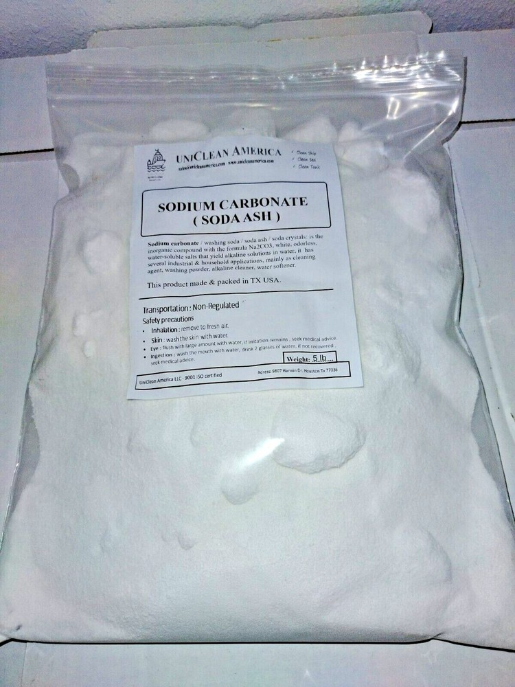 SODIUM CARBONATE - SODA ASH - HIGH PURITY