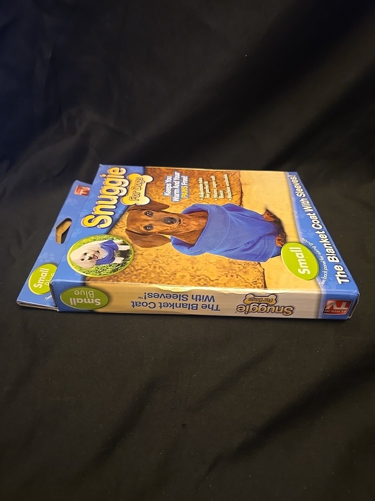 Snuggie For Dogs ~ Small ~Blue Sweater