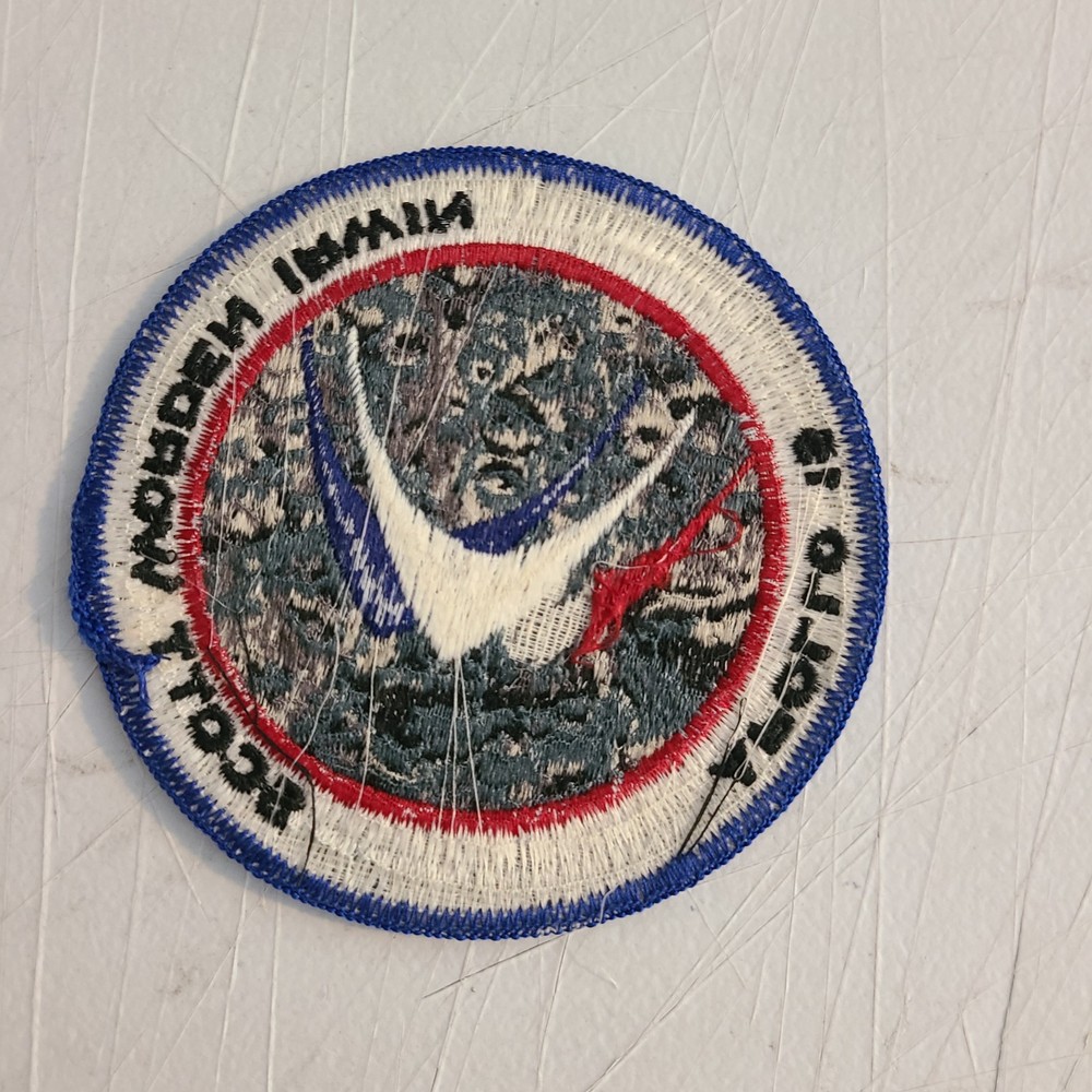 Apollo 15 Mission Patch Scott Worden Irwin Vintage Original