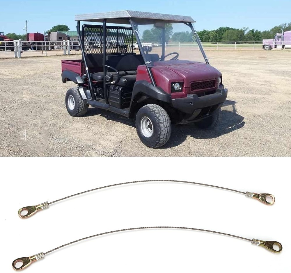 Mule 3010 Mule Cable-Tail Gate Cable Hook，2PCS Tailgate Cable Hook 53045‑1065...