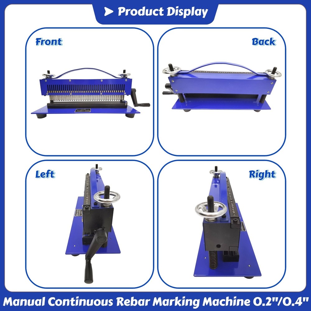 Rebar Marking Machine Manual Continuous Dotting Machine(5mm/10mm Dual-purpose)