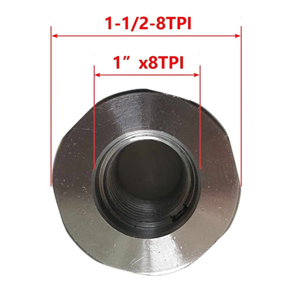 Customizable Spindle Connection with This For Wood Lathe Chuck Adapter