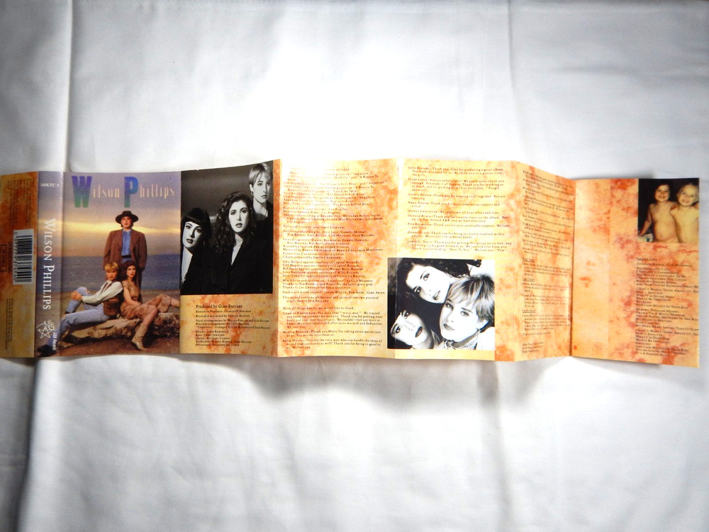 WILSON PHILLIPS - WILSON PHILLIPS - CASSETTE