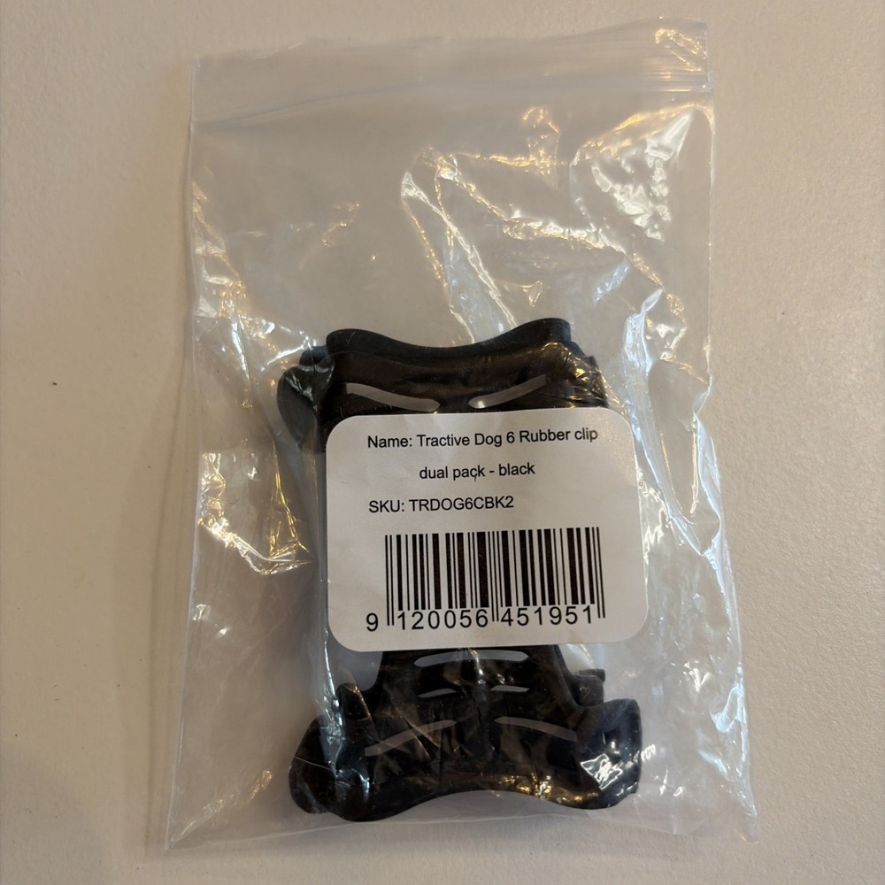 2-Pack Rubber Clips for DOG 6 GPS Dog Tracker - Secure & Comfortable Attachment