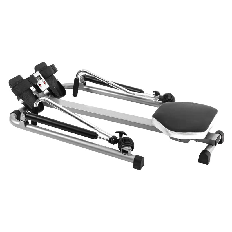🚀Home Gym Adjustable Exercise Rowing Machine Rower Double Hydraulic Resistance