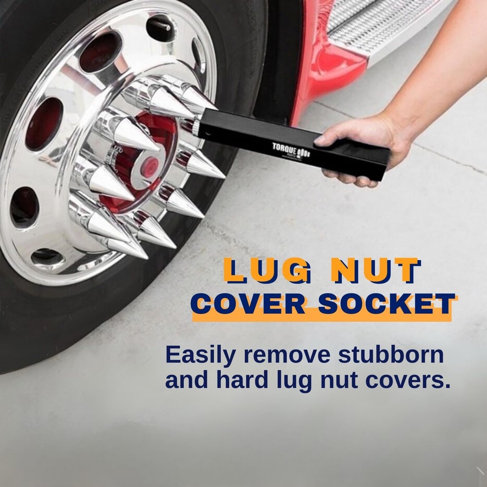 Lug Nut Cover Tool Remover Socket Semi Truck Universal