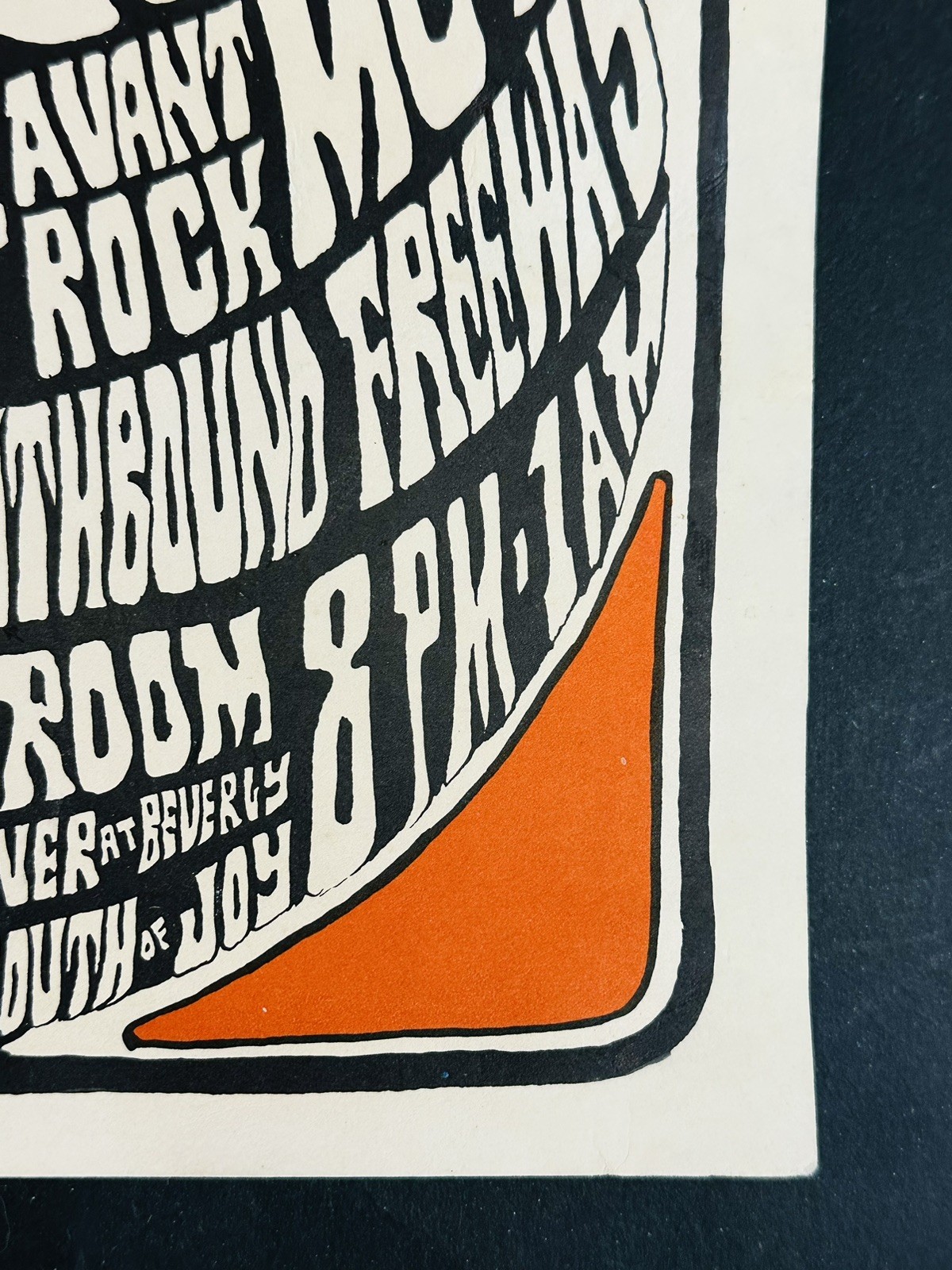 MC5 SOUTHBOUND FREEWAY MARK FARNER BOSSMEN 1966 GRIMSHAW Grande Concert Poster