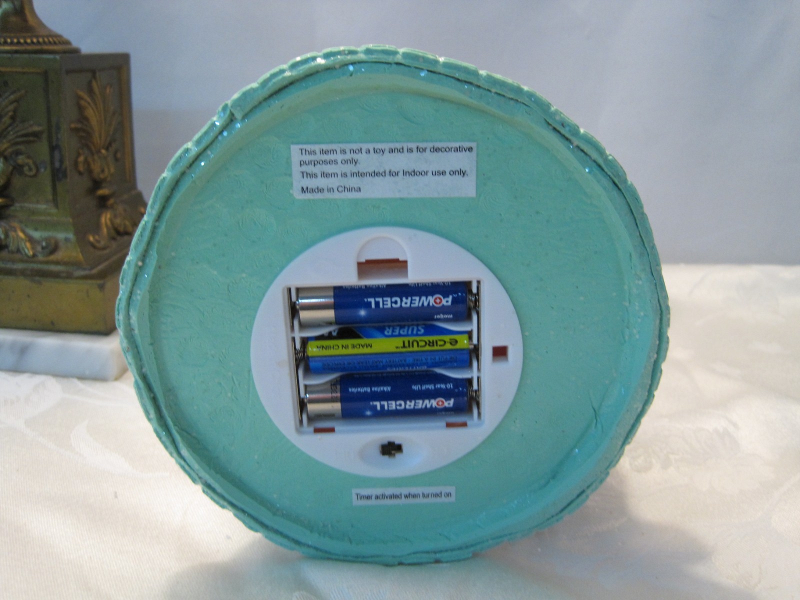 Cupcakes & Cashmere SUGARED Pastel Easter light up cupcake house with lamb