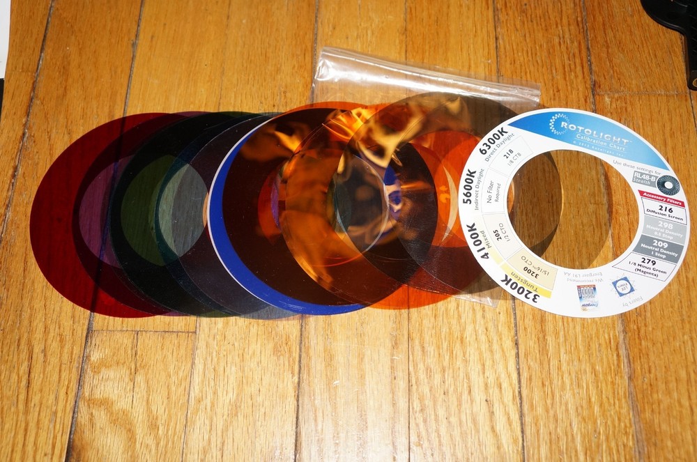 Rotolight RL48 Stealth w/Creative Colour Filter Kit - Tripod mount