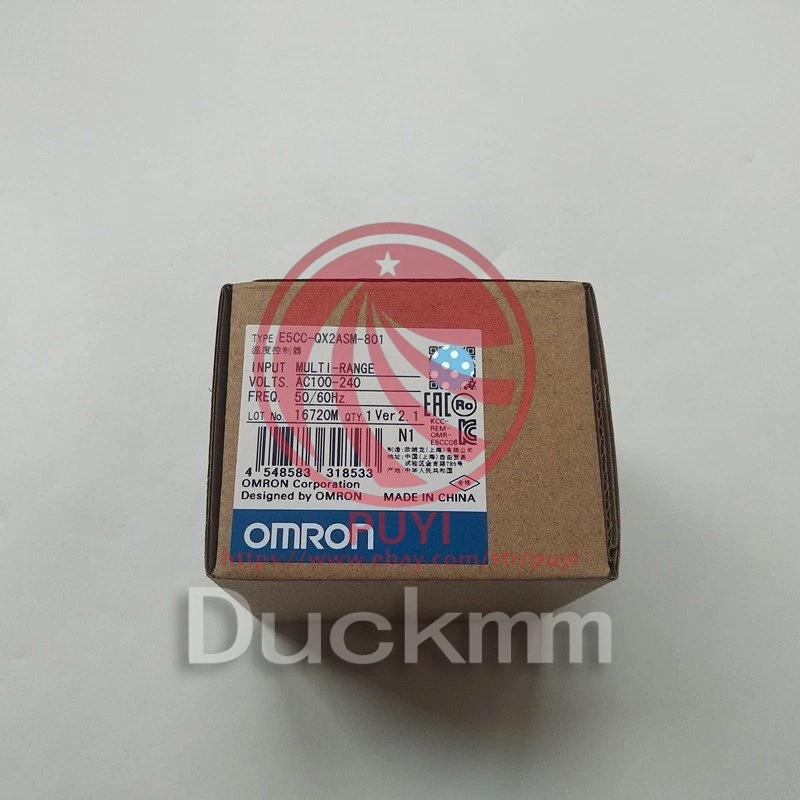 OMRON E5CC-QX2ASM-801 Temperature Controller E5CCQX2ASM801 New In Box