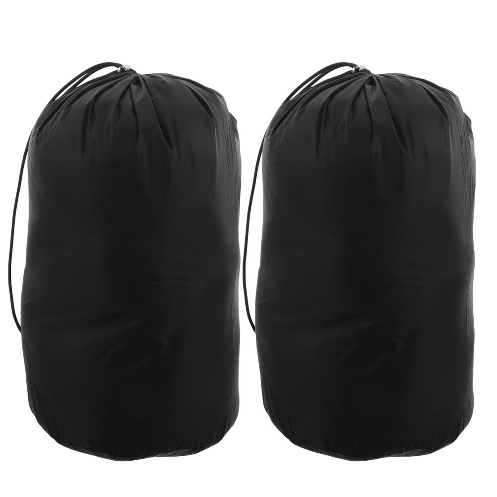 down Jacket Travel Pouch Portable Drawstring Storage Sack Nylon Bag