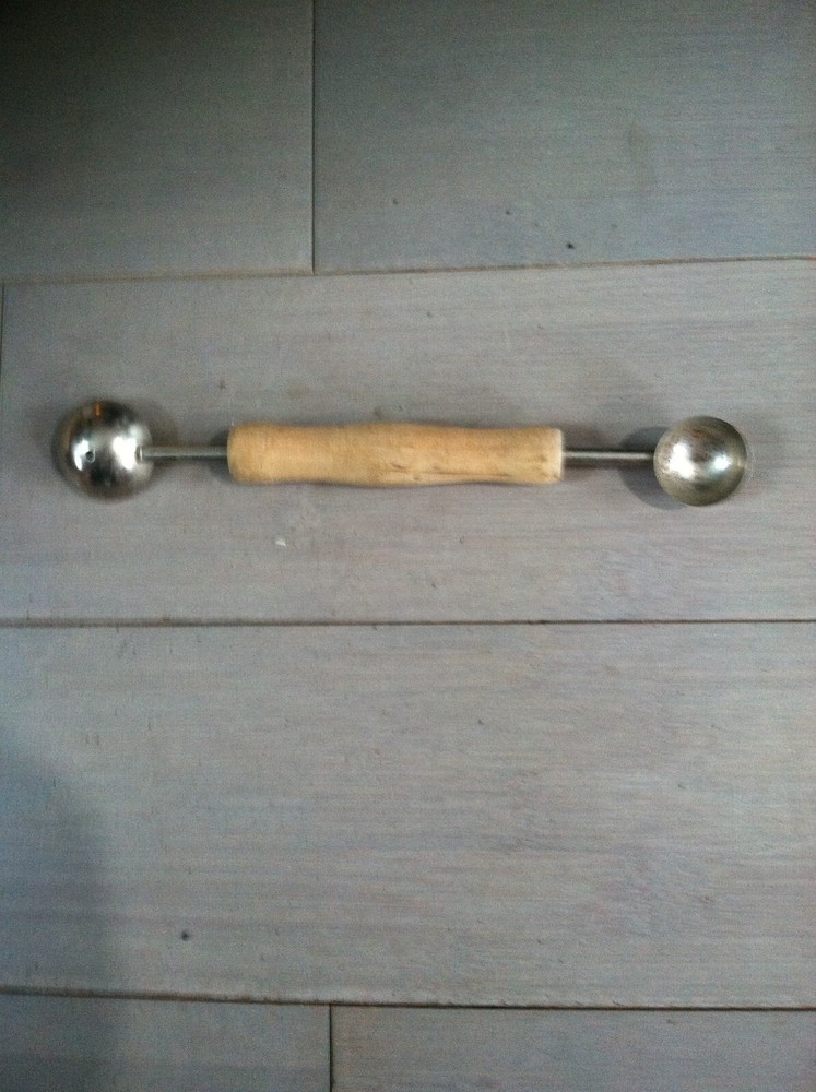 Vintage Double Scoop Kitchen Utensil