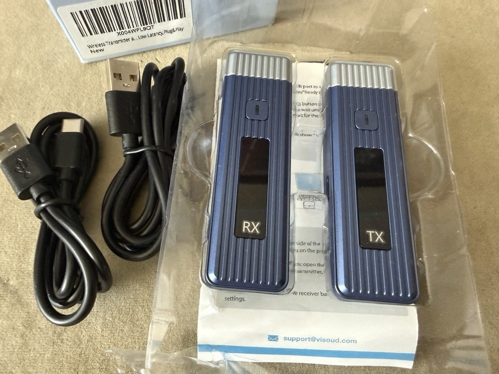 Visoud Wireless HDMI Transmitter and Receiver, 360FT Extender LED - 4K Decode