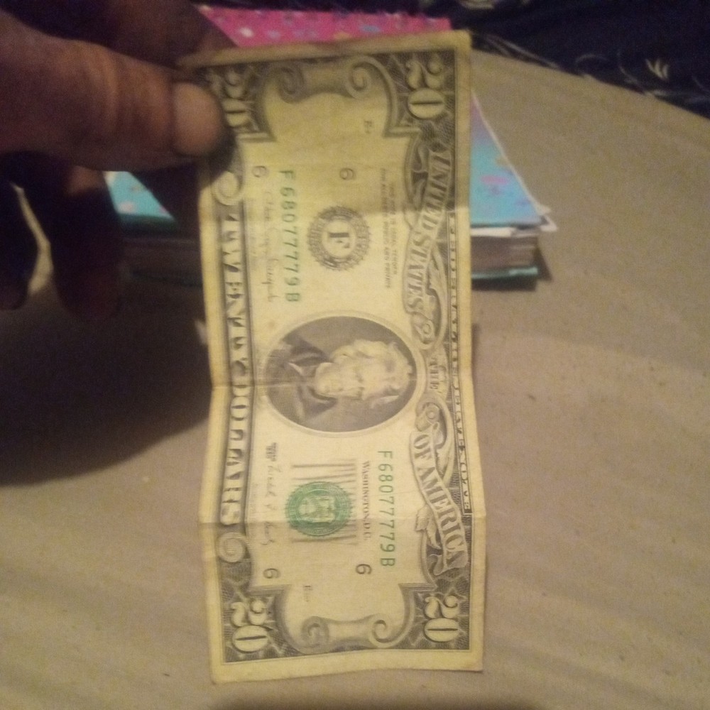1990 series 20 dollar bill