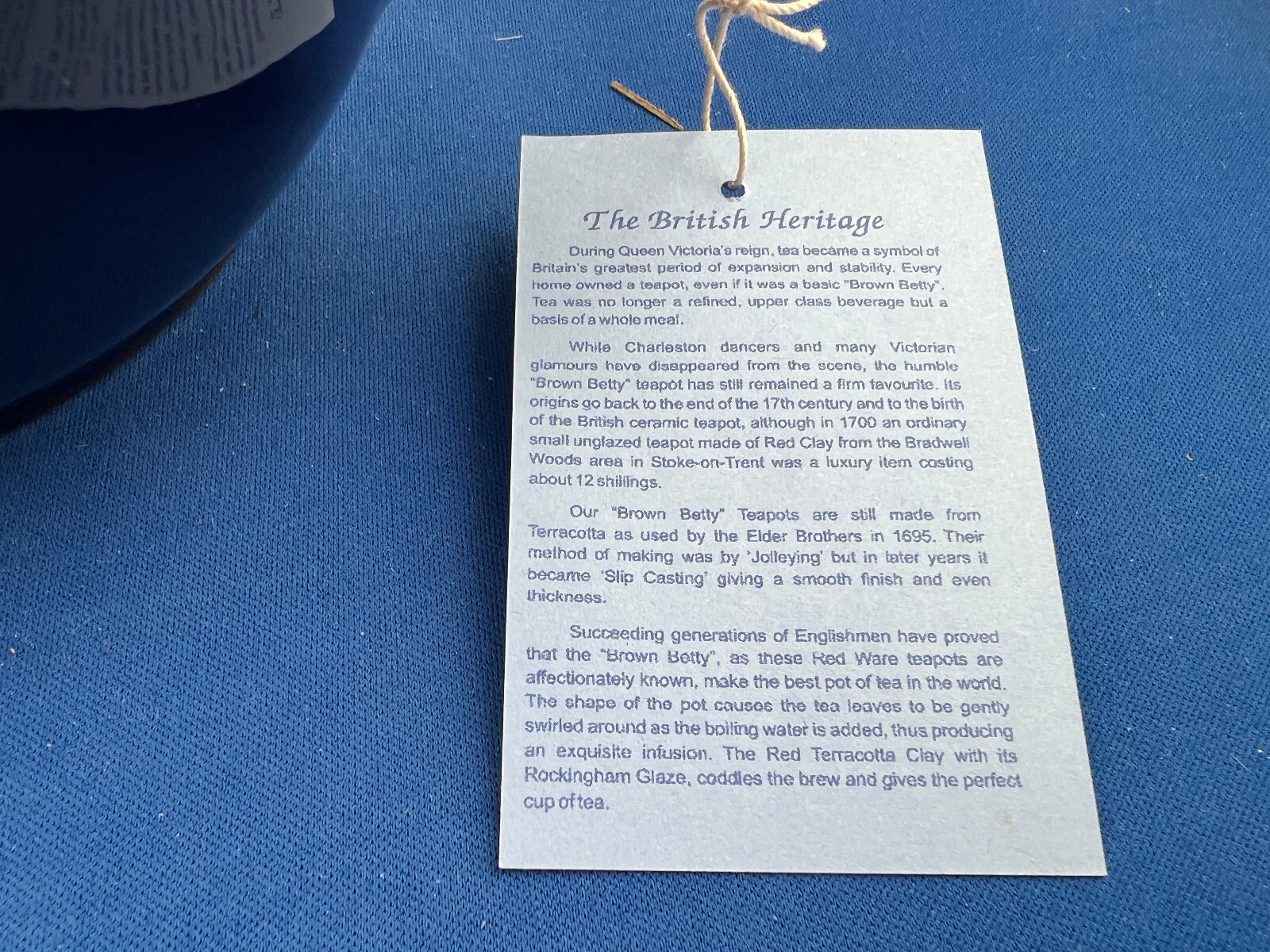 GENUINE COBAL BETTY, Red Clay, Rockingham Glaze, 8 Cup Tea Pot, MADE IN ENGLAND