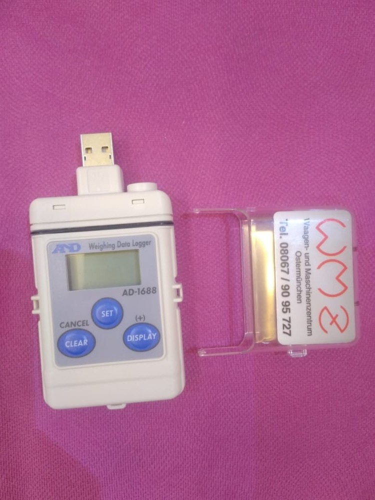 Weigthing Data Logger Quick Loger Portable 15227 A&D AD - 1688