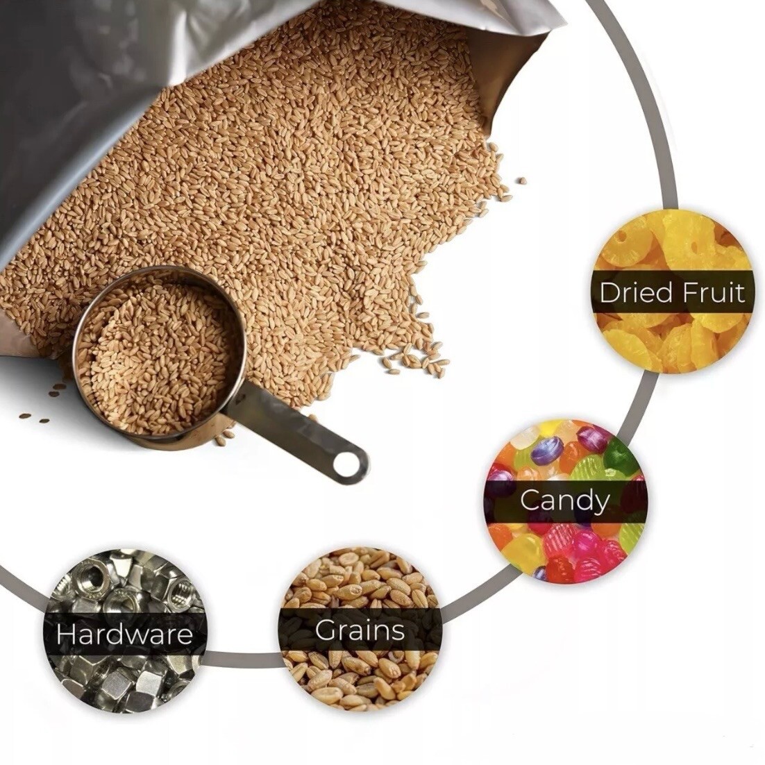 (15) - 5-gallon 19"x29" 5.4 Mil Mylar Bags with 15 Pack 2000CC Oxygen Absorbers!