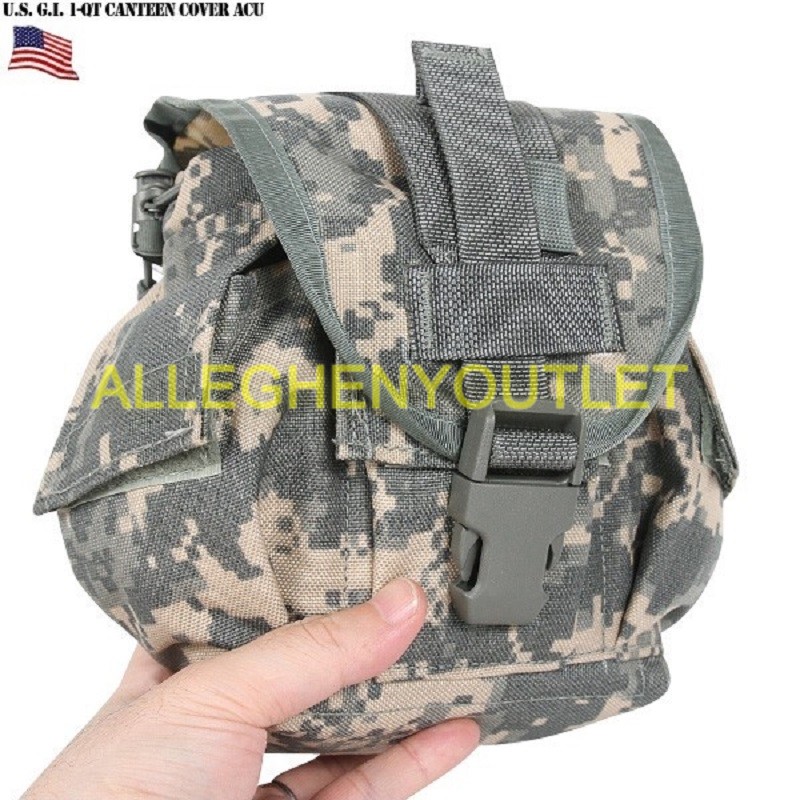 MOLLE II Canteen General Purpose Pouch 1QT ACU Digital Camo VGC