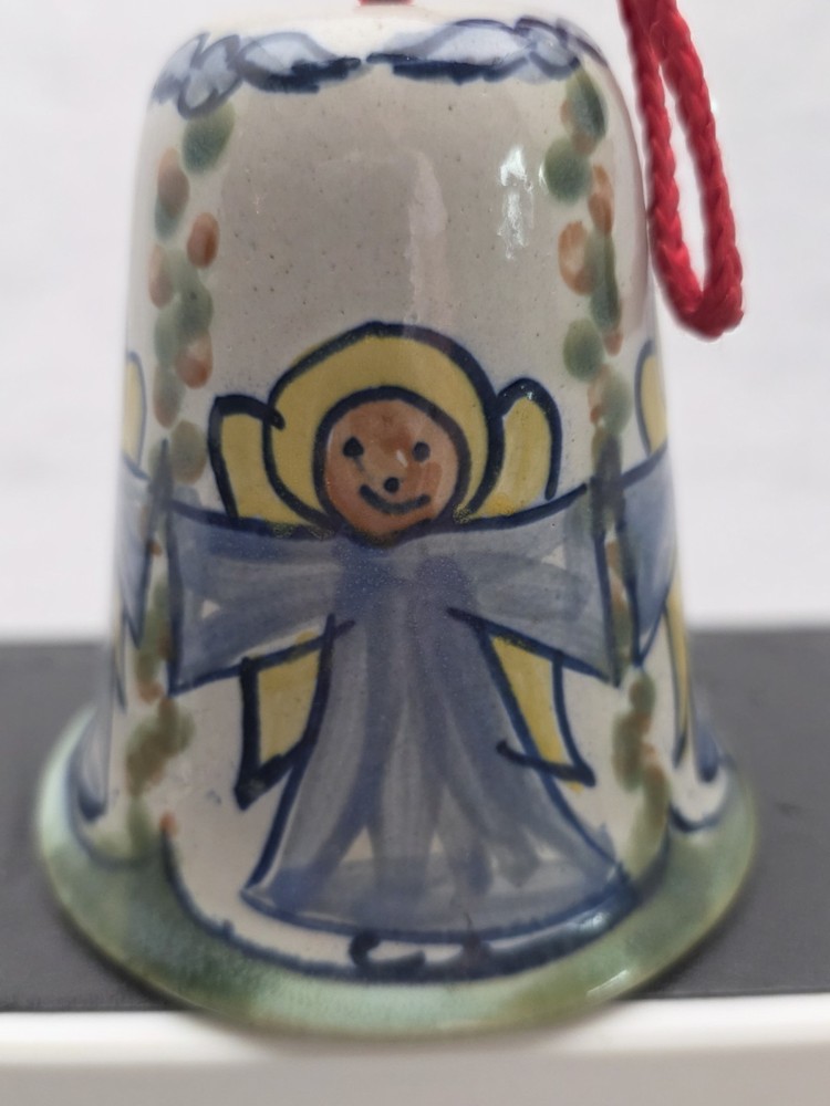 Pottery Angel Bell
