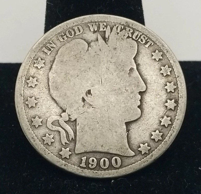 1900-S Barber Half Dollar #3893