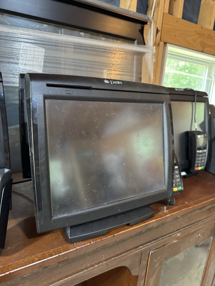 PAR PIXEL POINT POS SYSTEMS WITH CHIP READER AND SOME PRINTERS