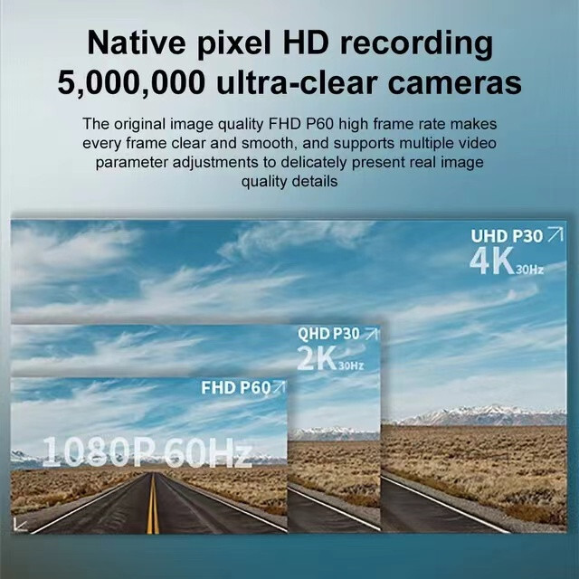 Helmet Intercom Bluetooth Headset Moto Comunication with 2K Camera Recorder