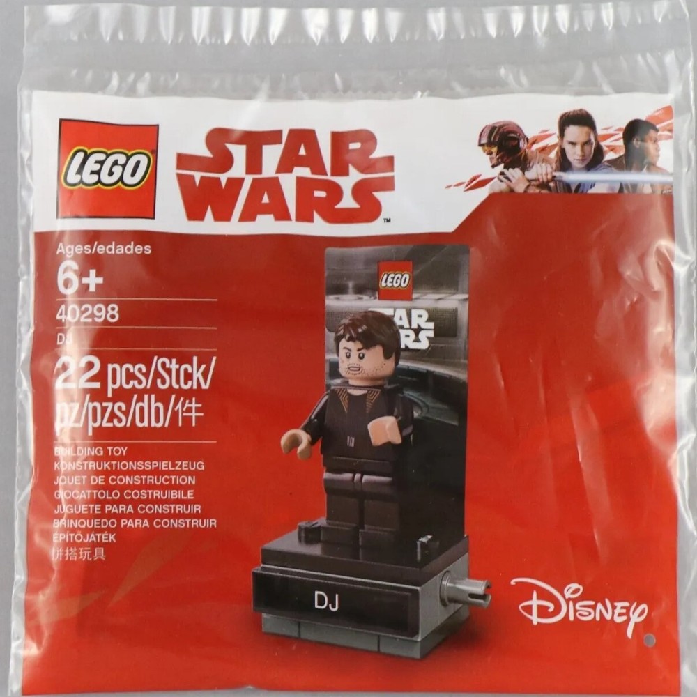 LEGO Star Wars Minifig - computer hacker DJ Code Breaker with stand (polybag)