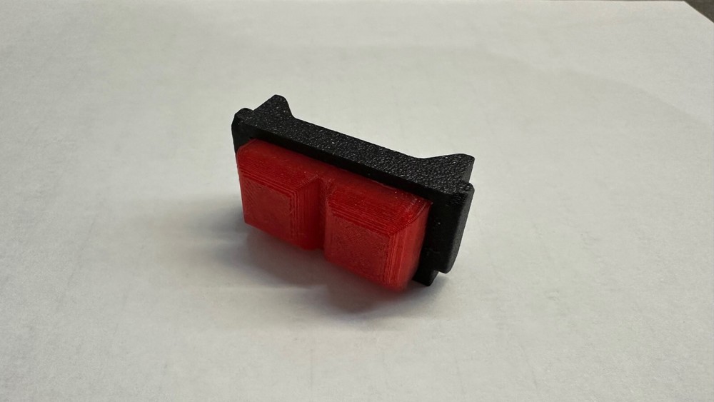 Handle bumper/snubber, direct OEM part replacement.