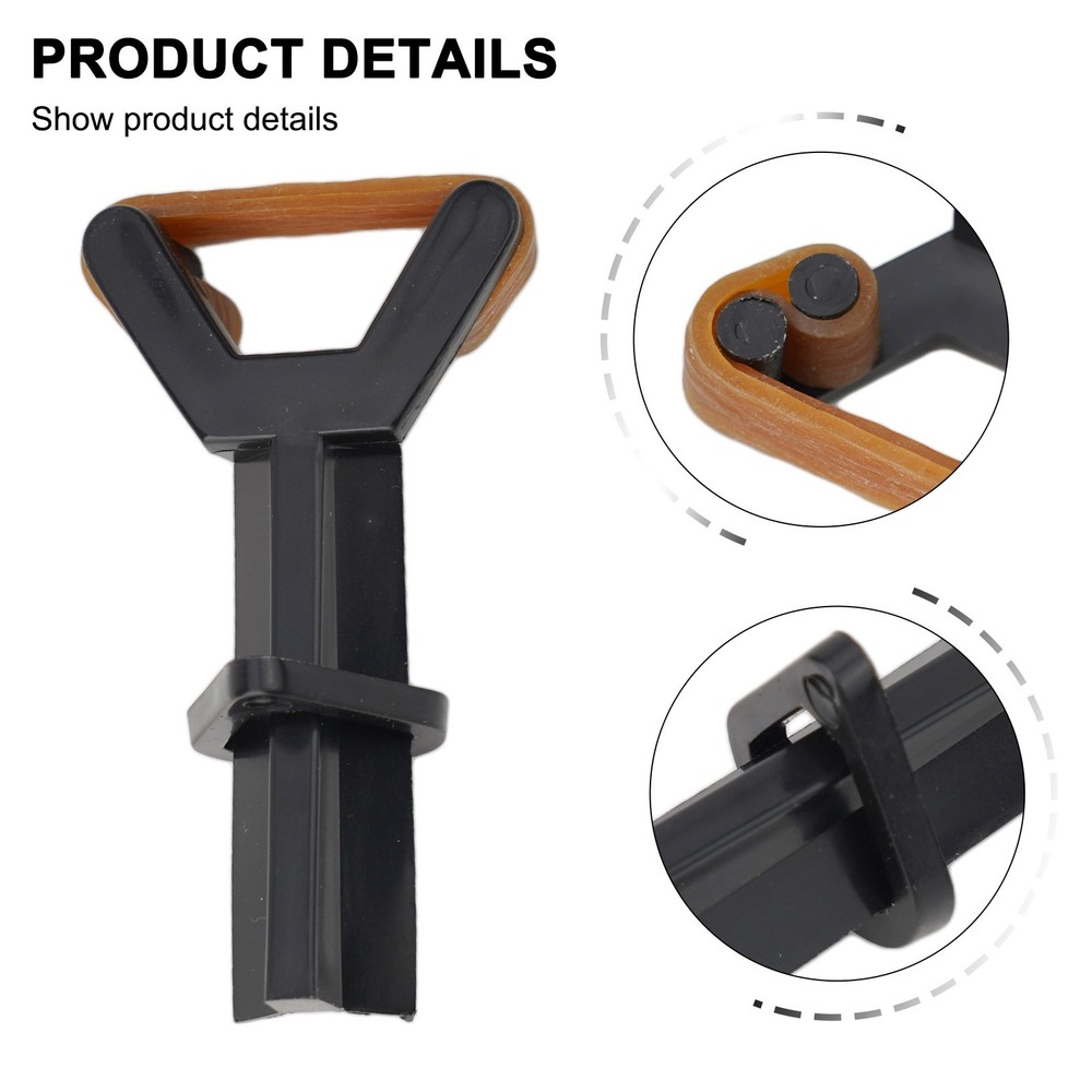 Useful Pool tip clamp Replacement Accessories Billiard Black Lightweight