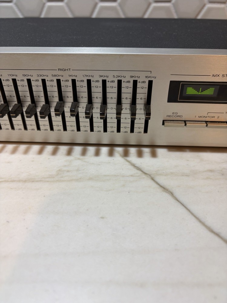 Realistic Model 31-2010 Twelve 12 Band Stereo Equalizer Tested
