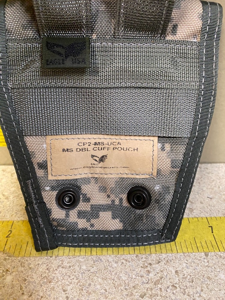 New ACU, CP-2-MS-UCA MS DBL. Handcuff Pouch