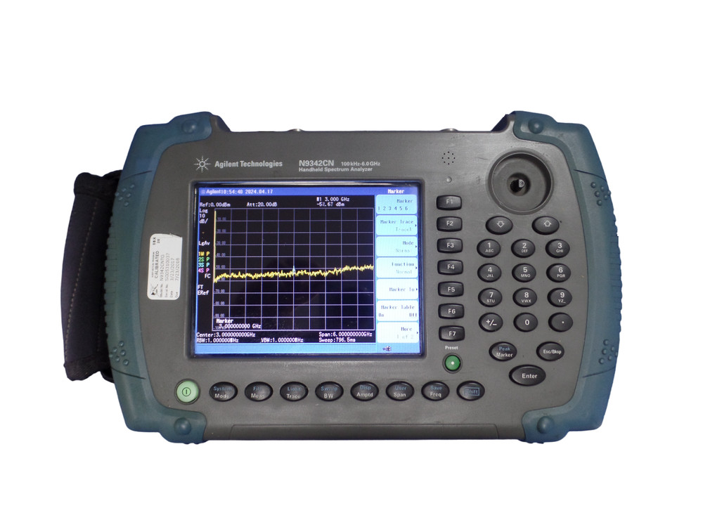 Agilent Technologies N9342CN Handheld Spectrum Analyzer - Free shipping