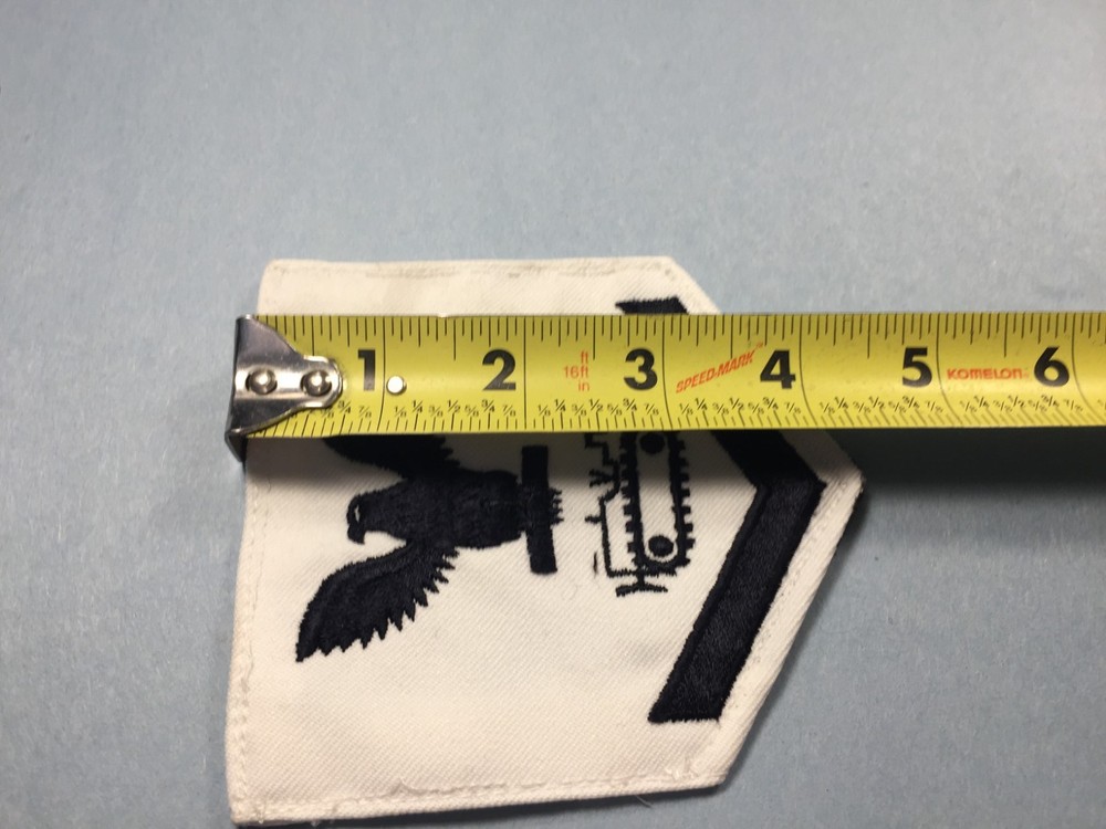 US Navy - Equipment operator 3rd class (male size) Bk/ wht. patch