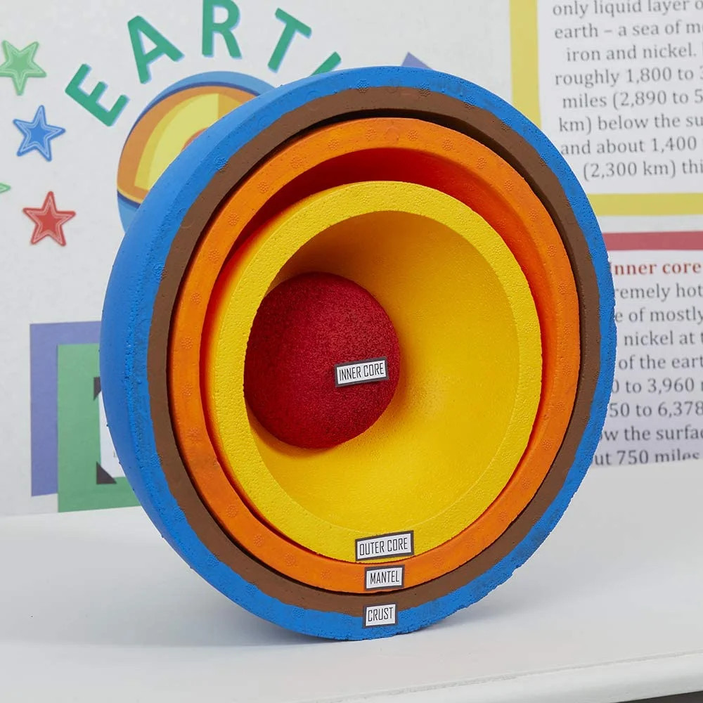 Hollow Foam Half Ball