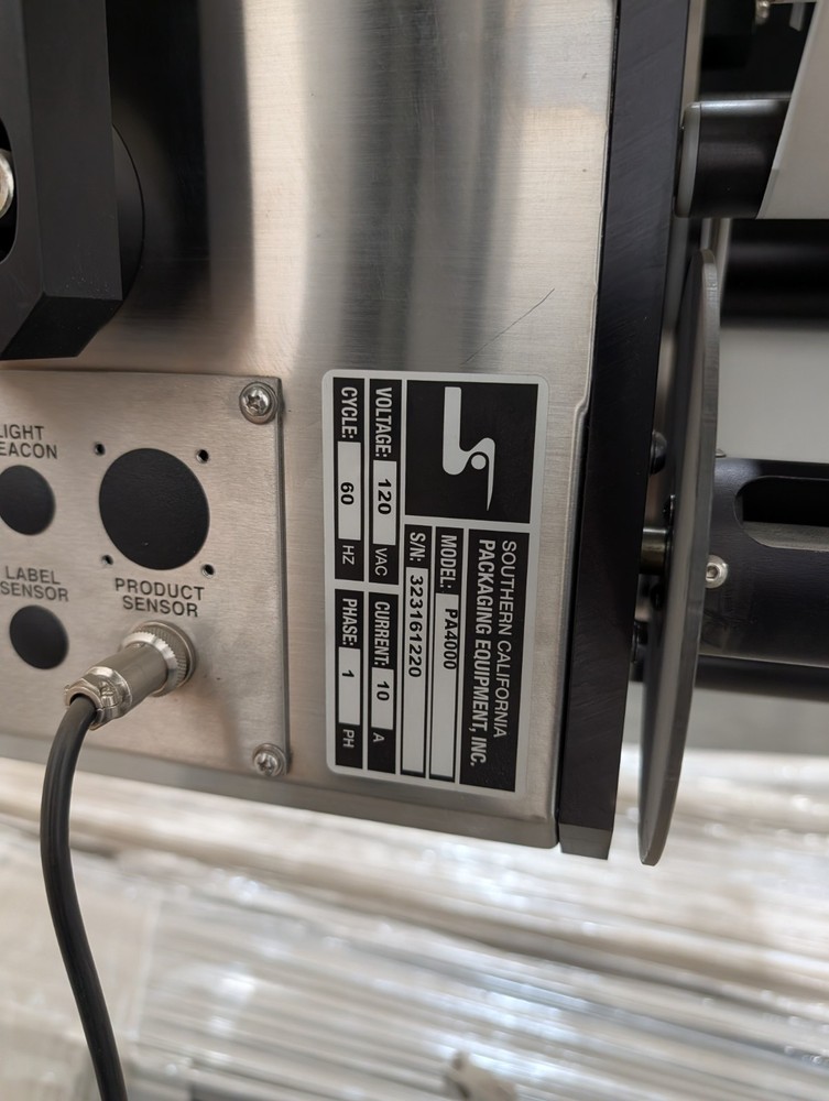Print & Apply Label Applicator Zebra Engine