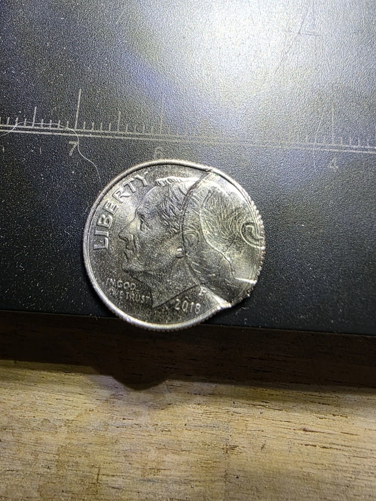 Rare 2018 Double Strick Dime Both Sides